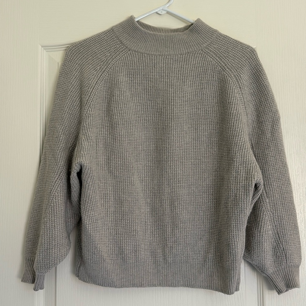 Lucky Brand waffle dolman sweater